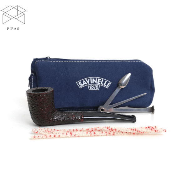 Kit Pipa Savinelli: One Rusticated 404 - Imagen 4