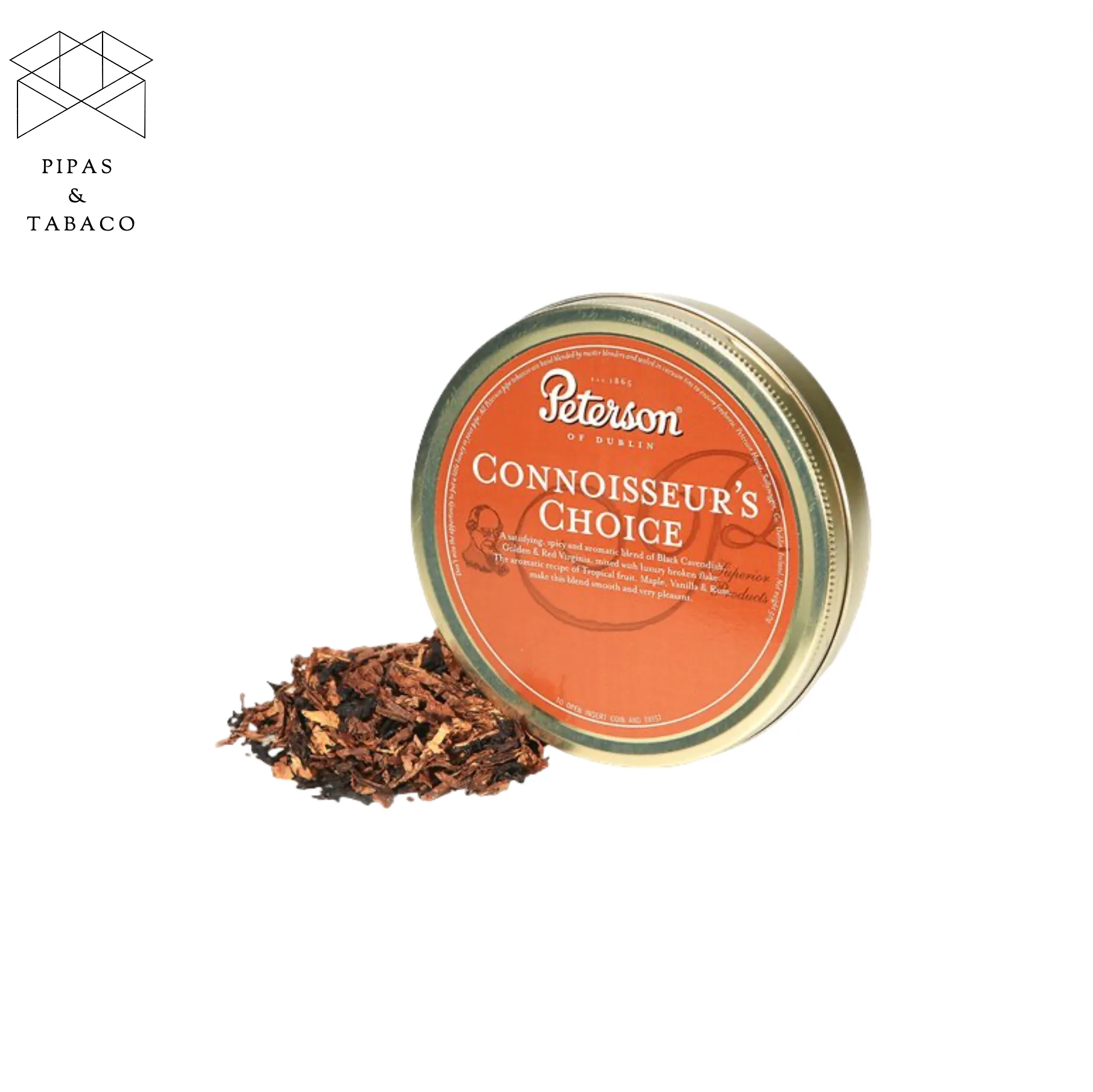 Tabaco para pipa Peterson Connoisseur's Choice 50g