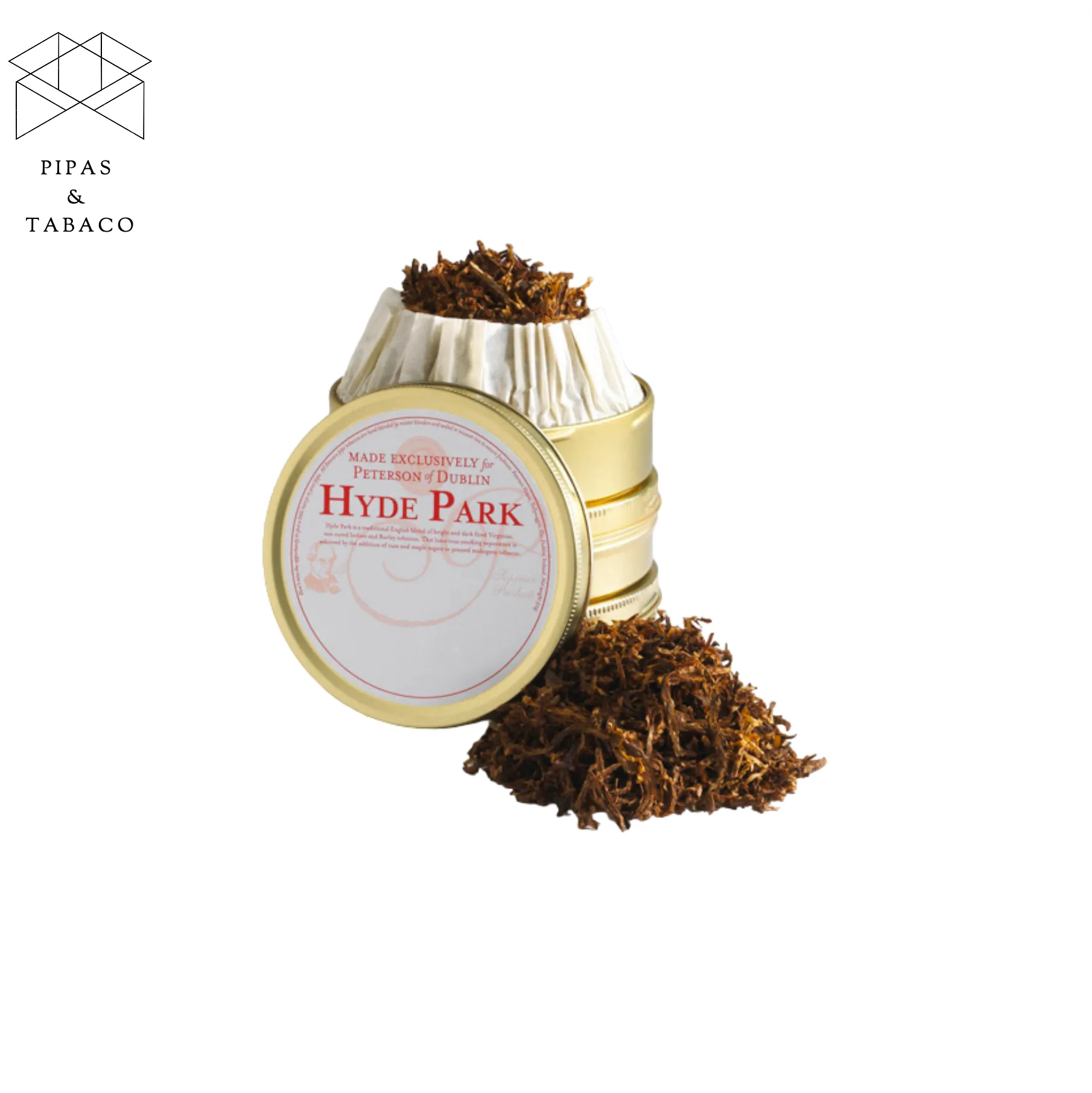 Tabaco para Pipa Peterson Hyde Park 50g