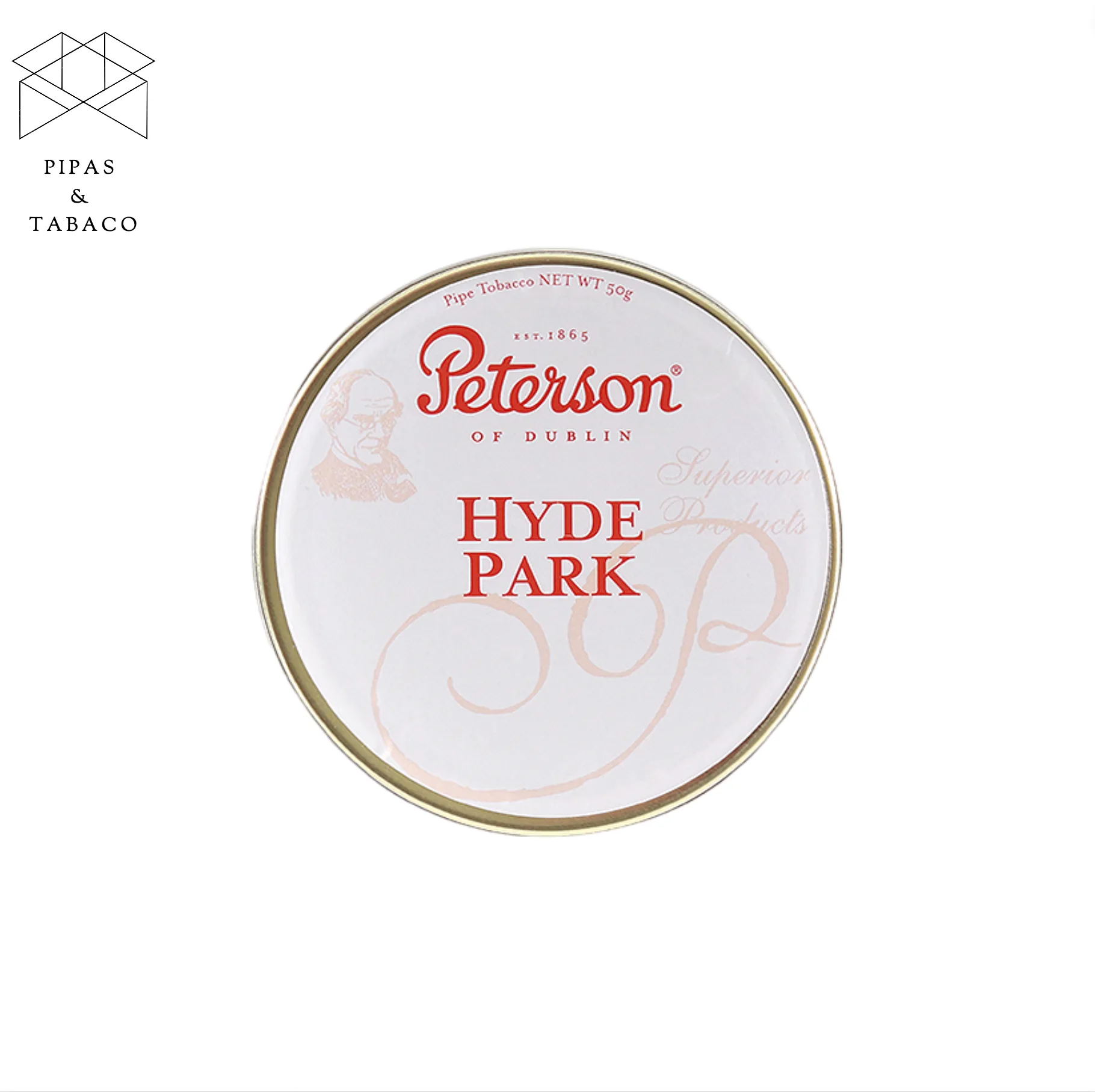 Tabaco para Pipa Peterson Hyde Park 50g