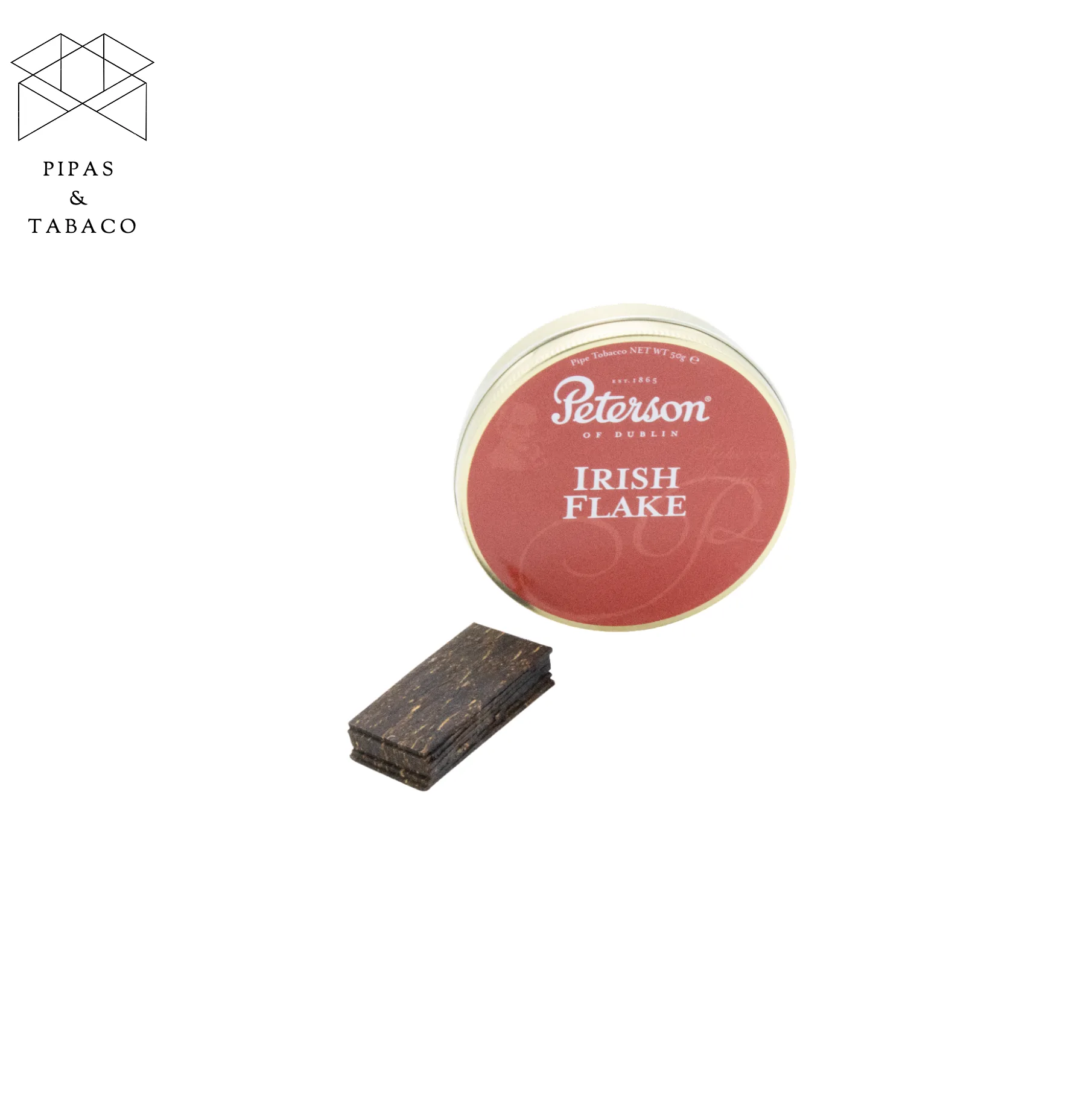 Tabaco para Pipa Peterson Irish Flake 50g
