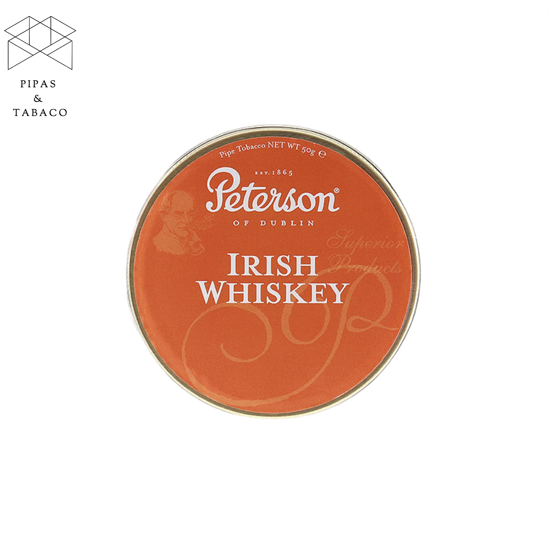 Tabaco para Pipa Peterson Irish Whiskey 50g