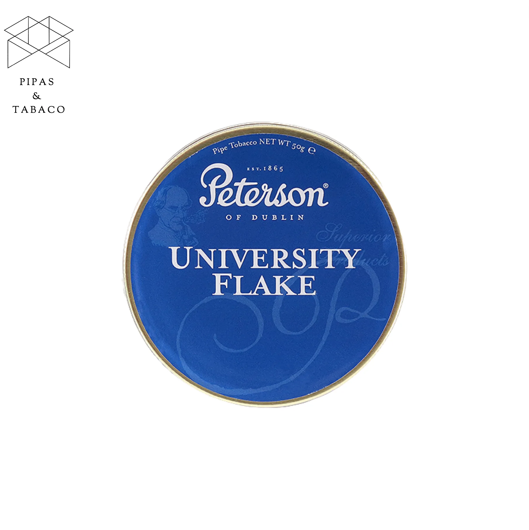 Tabaco para Pipa Peterson University Flake 50g