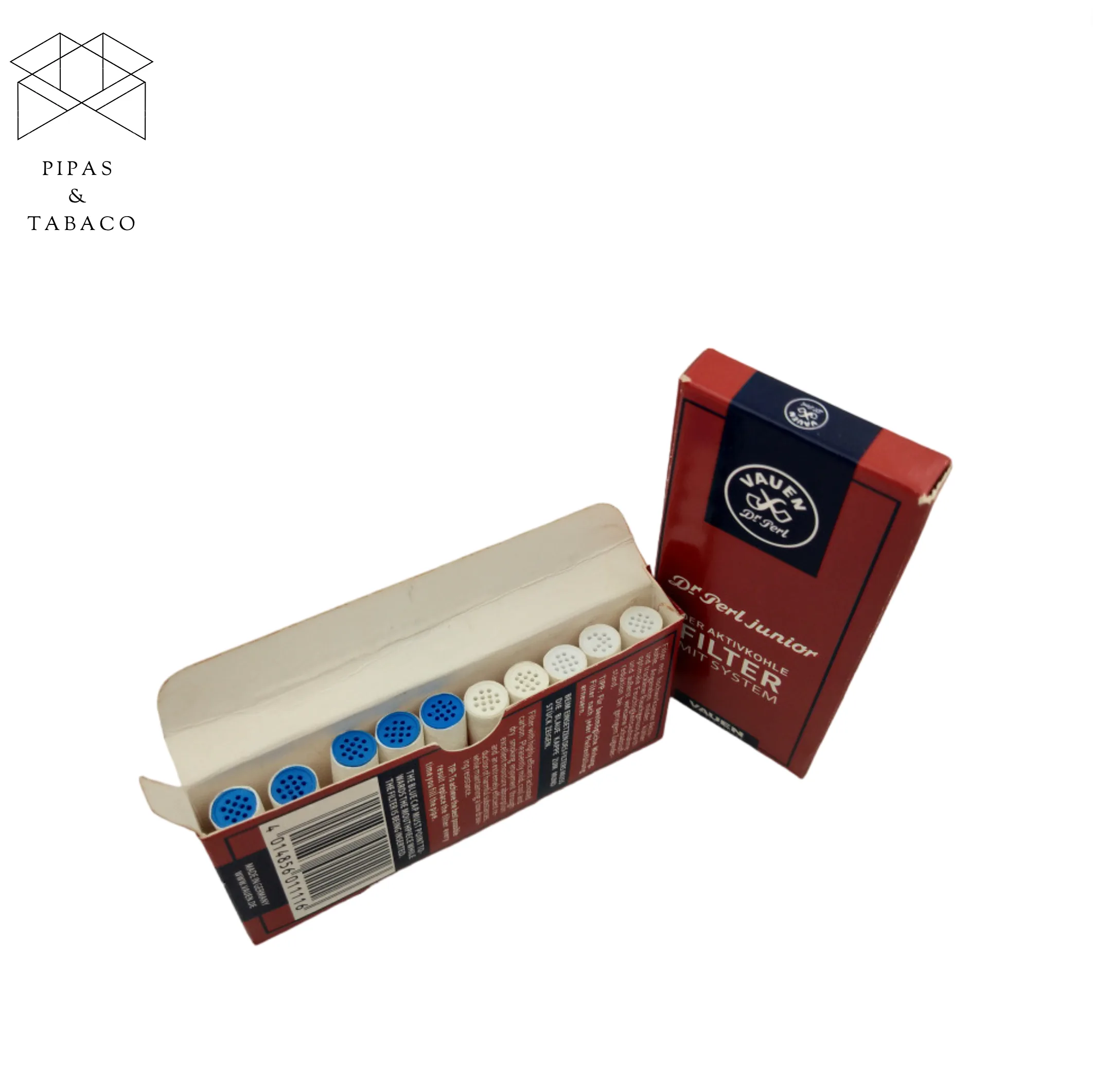 Filtro para pipa 9 mm Carbon Vauen 250