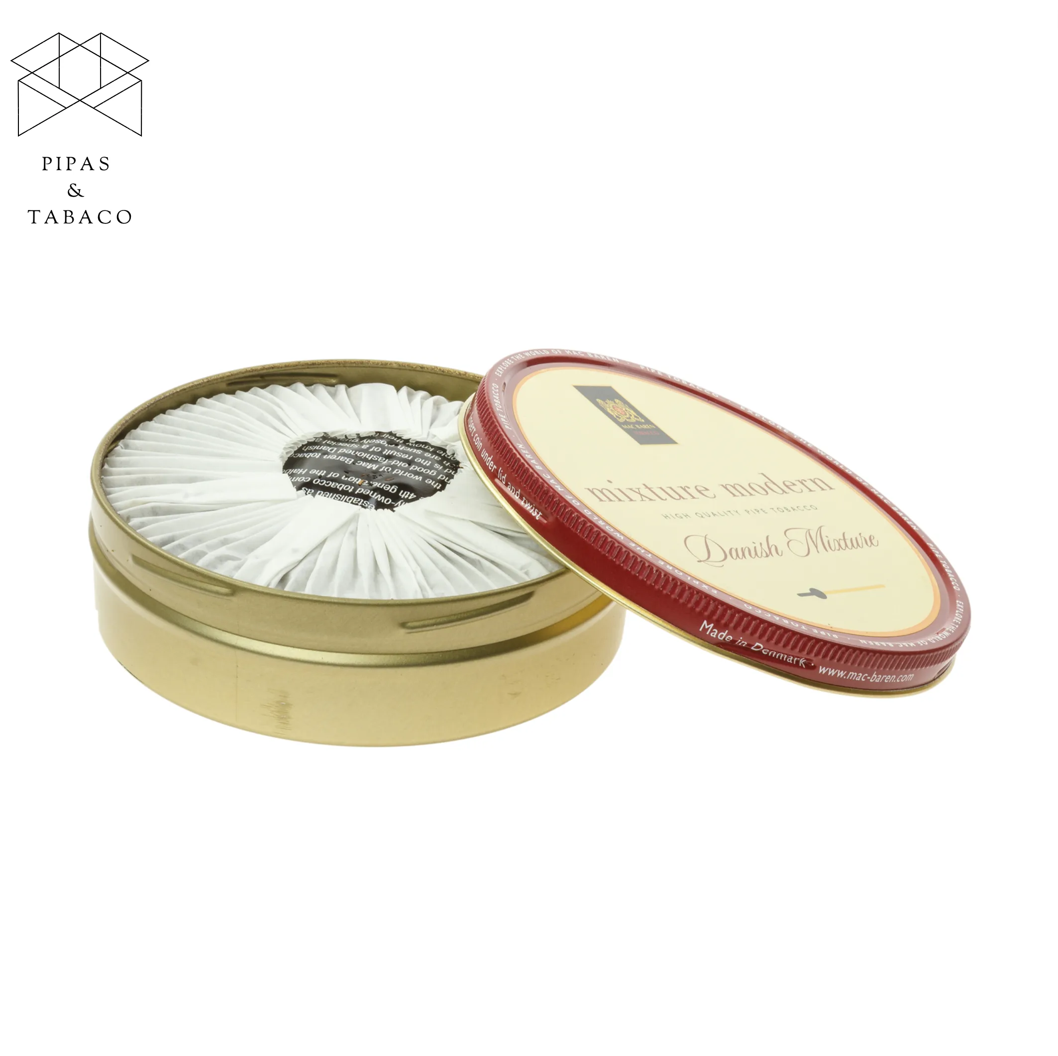 Tabaco para Pipa en Lata Mac Baren: Danish Mixture Modern 100g