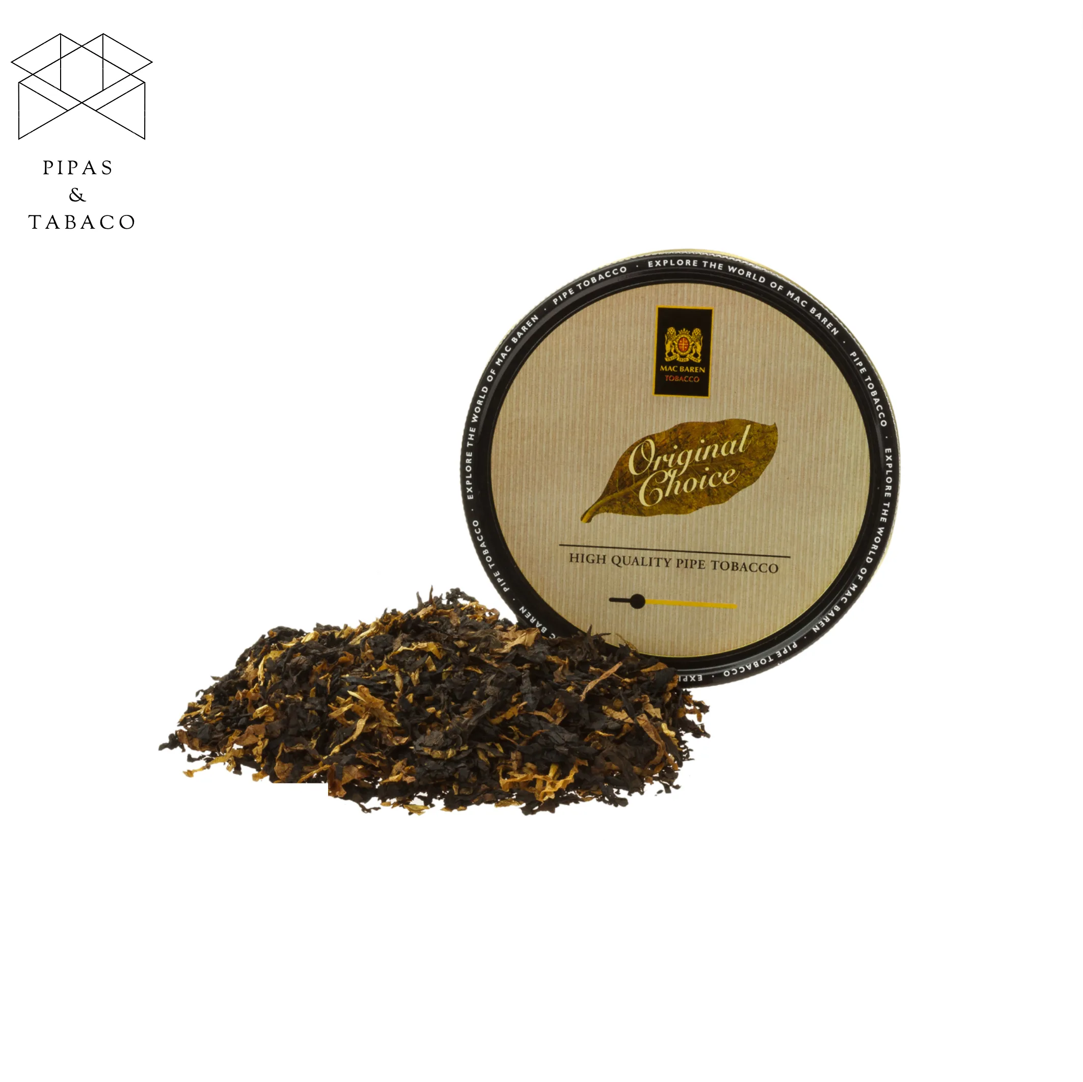 Tabaco para Pipa en Lata Mac Baren: Original Choice 100g