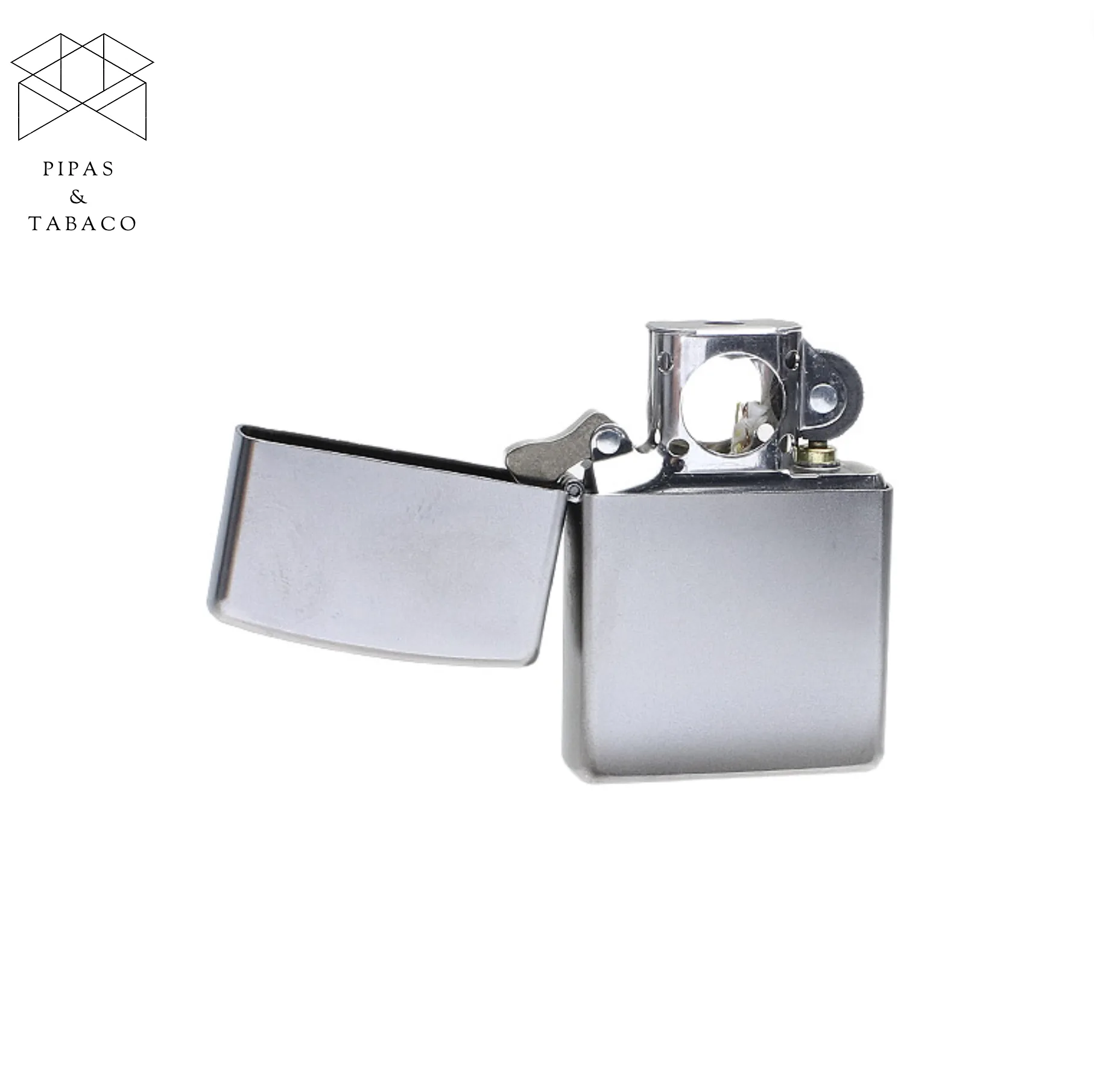 Zippo: Satin Chrome Pipe - Imagen 2