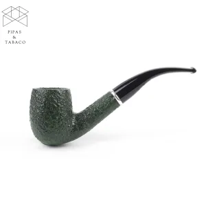 Pipa Savinelli: Arcobaleno Rusticated green 606 KS