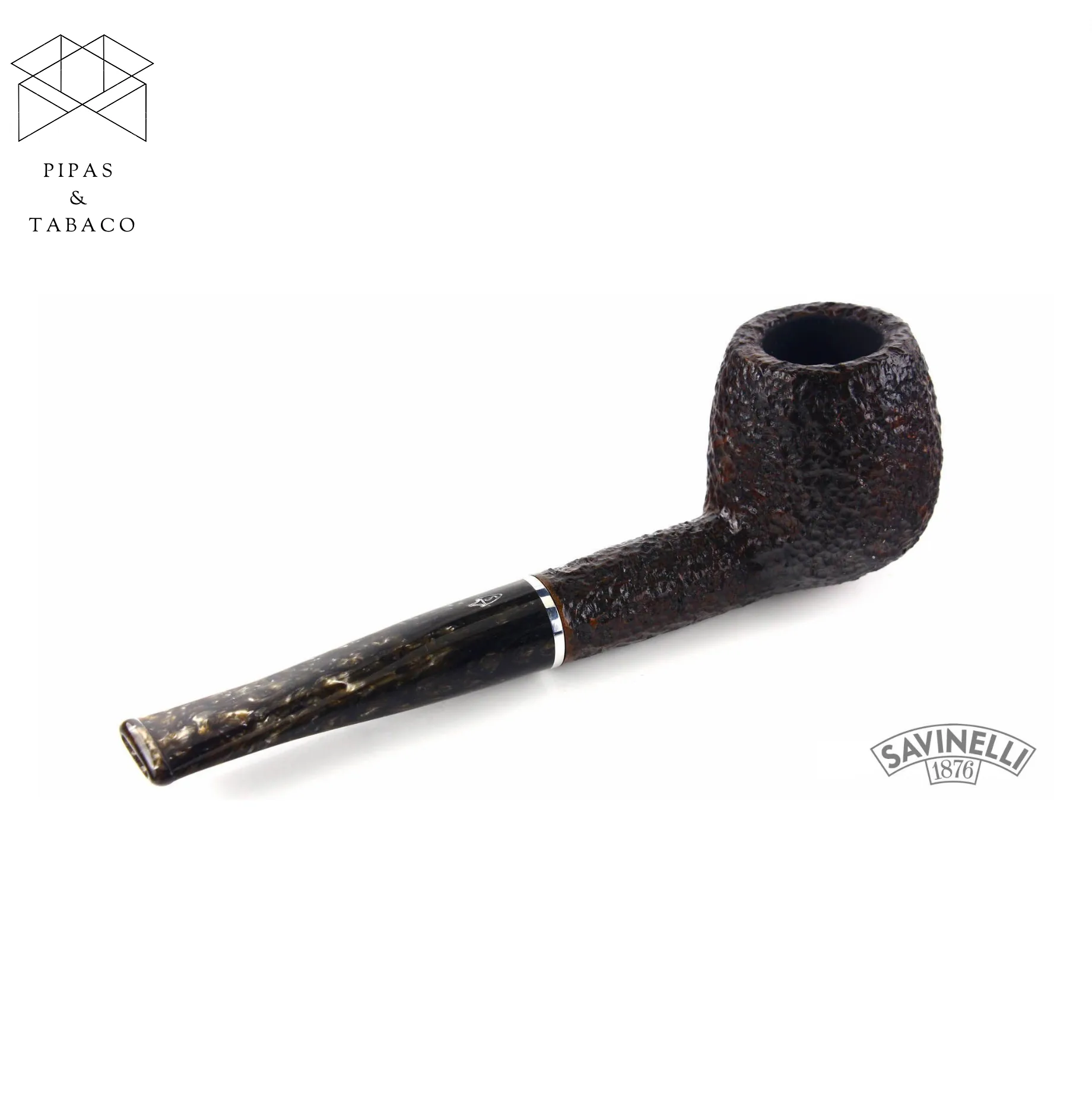 Pipa Savinelli: Marron Glacé Rusticated 207