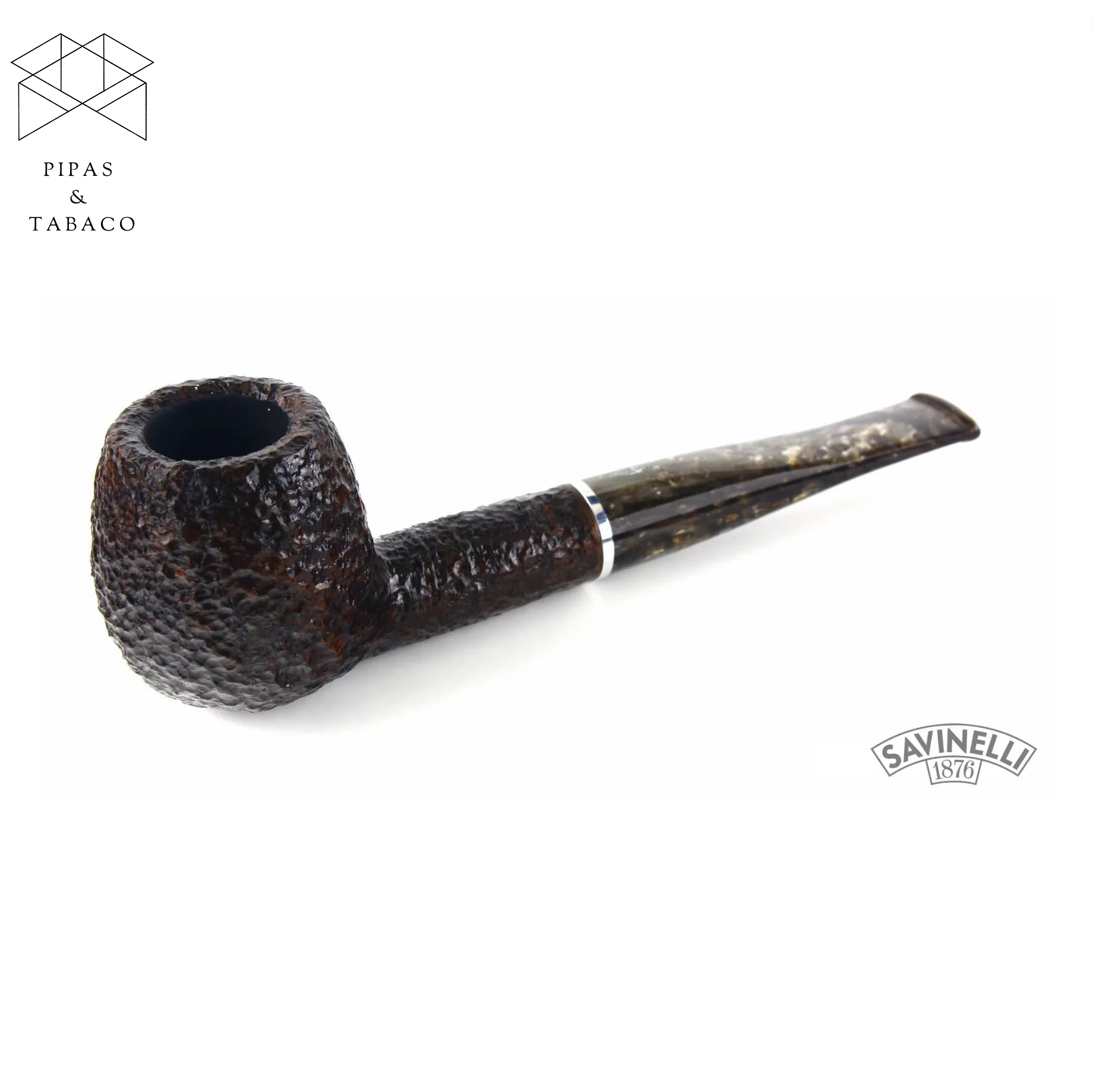 Pipa Savinelli: Marron Glacé Rusticated 207