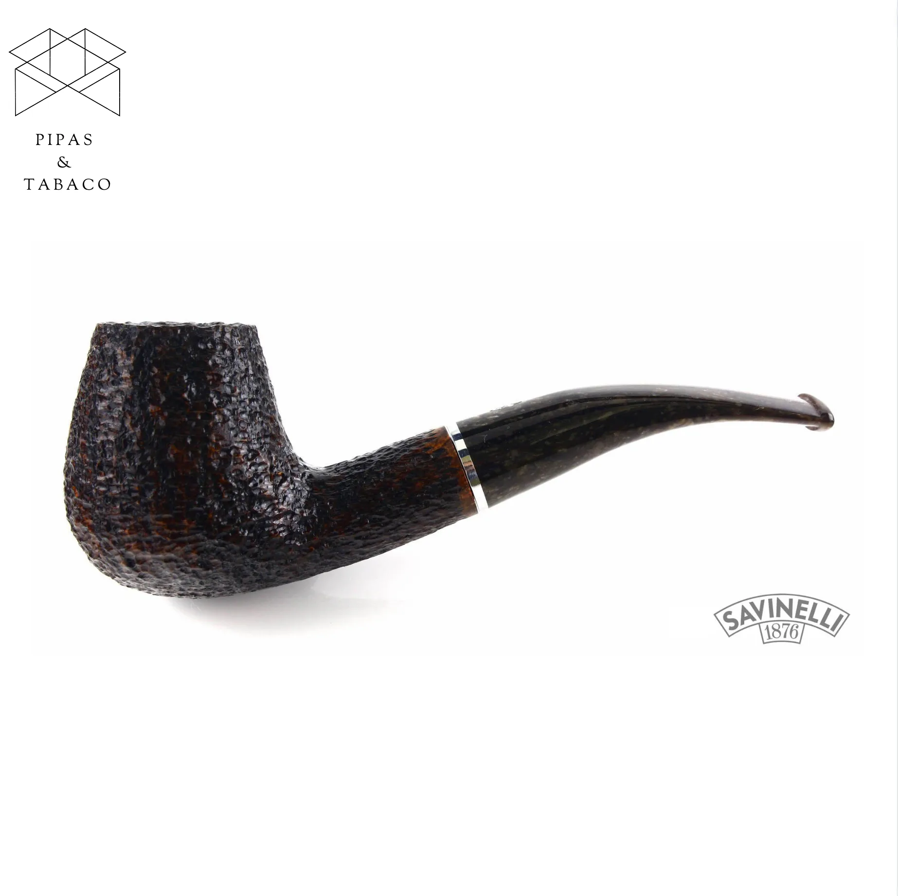 Pipa Savinelli: Marron Glacé Rusticated 628