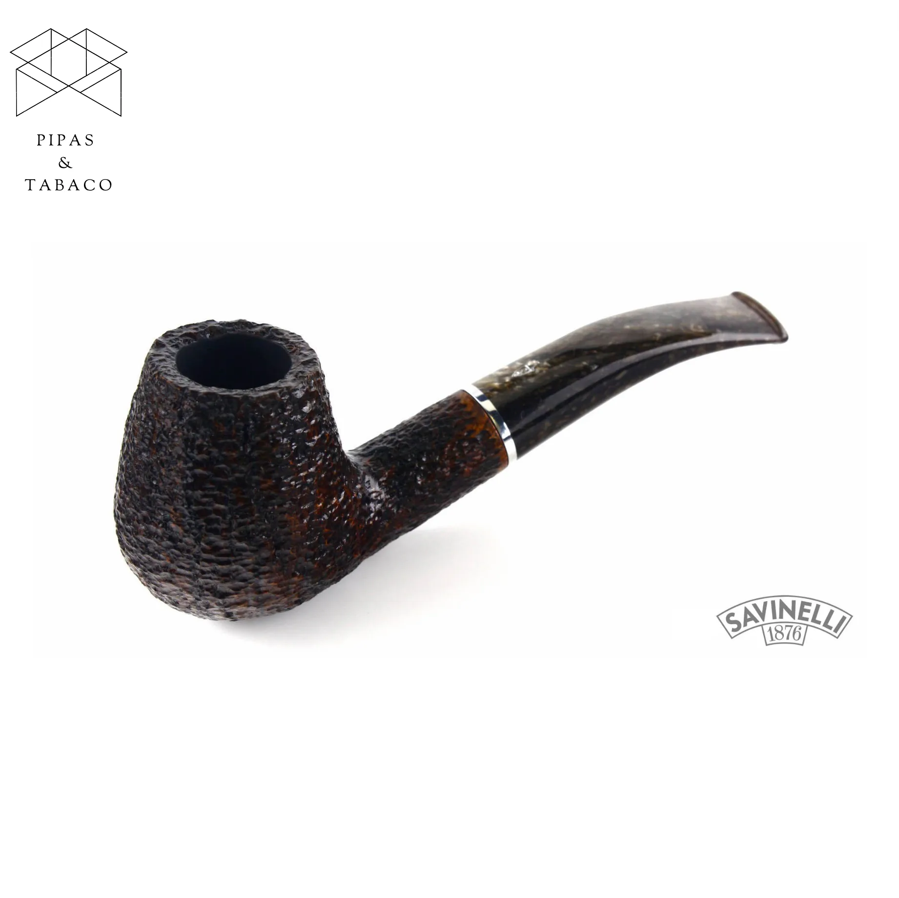 Pipa Savinelli: Marron Glacé Rusticated 628