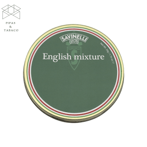 Tabaco para Pipa en Lata Savinelli: English Mixture 50g