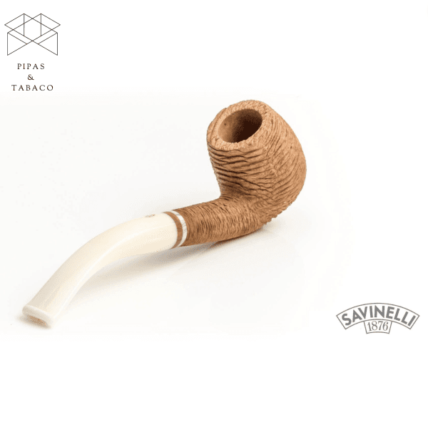 Pipa Savinelli Lino Rusticated 602