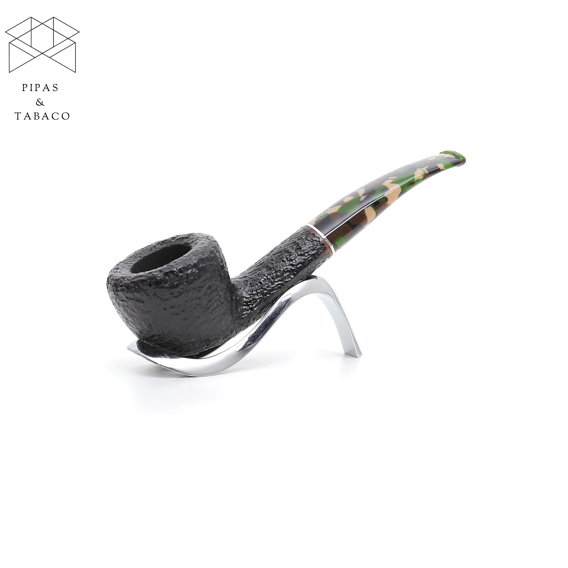 Pipa Savinelli: Camouflage Rusticated 316 KS