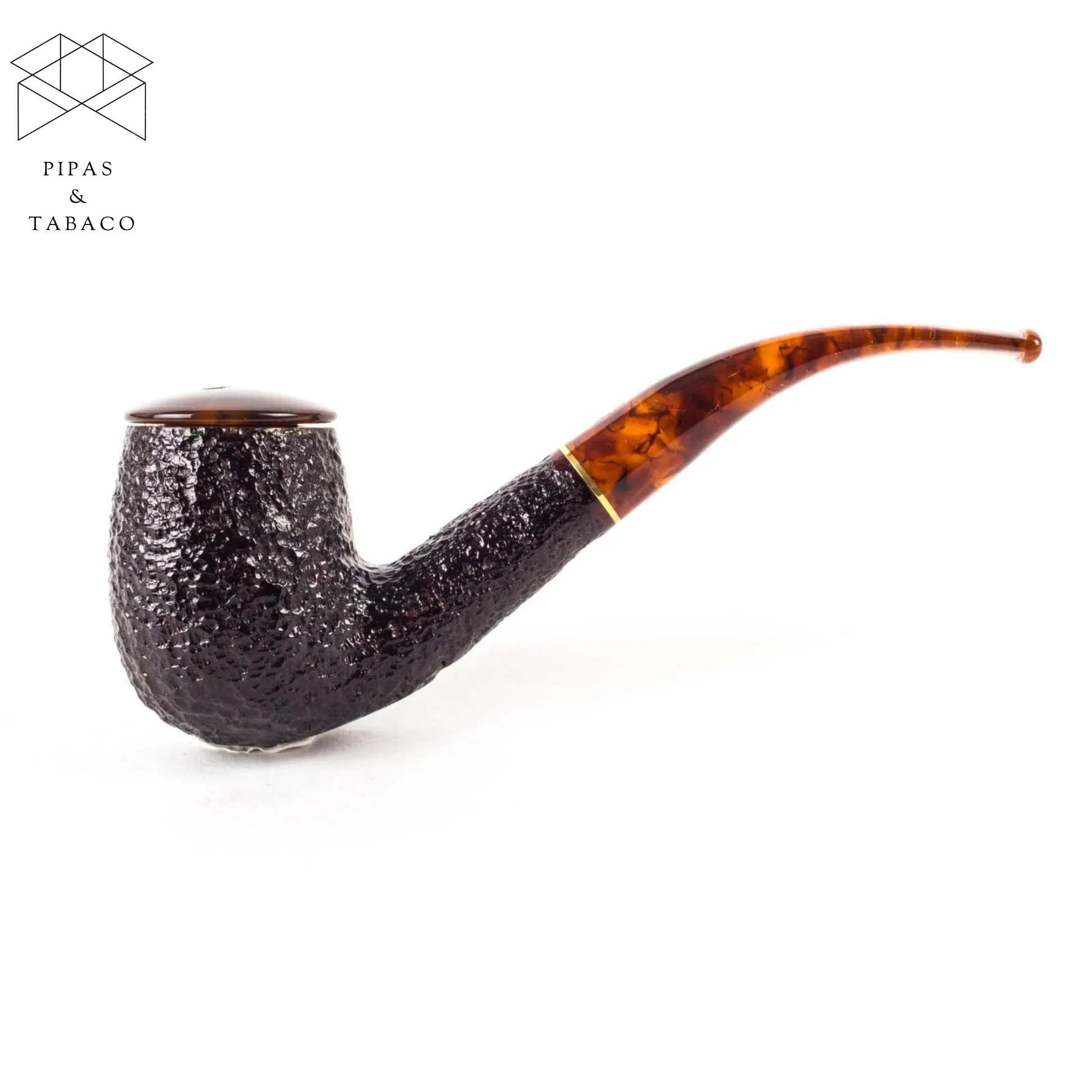 Pipa Savinelli: Tortuga Rusticated 606 KS